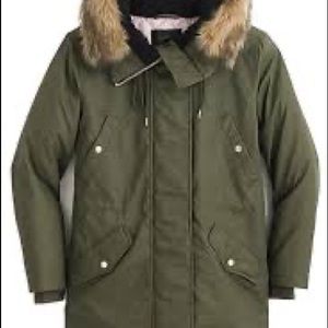 Jcrew Perfect Parka size XSP